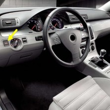 Frefly Store Park El Fren Kolu Basma Tuşu Düğmesi 3C0927225B Vw Passat B6 ile Uyumlu 2006-2011