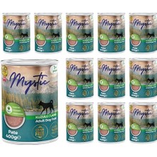 Frefly Store Mystic Yetişkin Köpek Kuzulu Pate 400 gr x 12 Adet