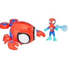Frefly Store Spidey And His Amazing Friends Su Ağları Örümcek Yengeç Denizaltı Oyuncak