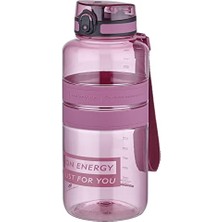 Frefly Store Tritan 1500ML 1.5 Litre Me Boy Yenilenen Renkler (Erik Kırmızısı)