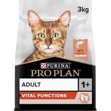 Frefly Store Pro Plan Somonlu ve Pirinçli Yetişkin Kedi Sı 3 kg