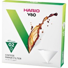Frefly Store Hario V60 02 Dripper Filtresi (40 Adet)
