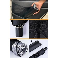 Frefly Store Büyük Boy 75X135 cm Katlanabilir Cam Güneşlik