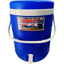 Frefly Store 20 Litre Kapasiteye Sahip Mavi Buzluk, Musluklu, Piknik ve Araç Kullanımına Uygun