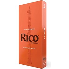 Frefly Store Klarnet Yaprakları - Rico Bb Clarinet Reeds - RCA2520 - Kalınlık 2.0-25 Adet