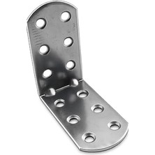 Frefly Store Oval Başlı L Demir Gönye 30X55X55 mm 25 Adet Set Dayanıklı Metal Bağlantı Aparatı Köşe Sabitleme