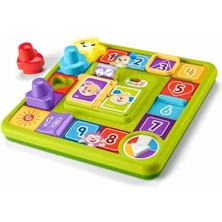 Frefly Store Fisher-Price Köpekçiğin Oyun Istasyonu Fisher-Price Müzikli Canlandırma Masa Oyunu Bebek Oyuncağı, Eğlen ve Öğren Köpekçik'in Oyun Istasyonu, Çok Dilli Versiyon HRB70
