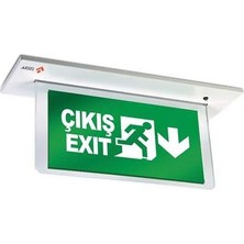 Frefly Store Sfs Sıva Altı SFS24-3-L-SA Acil Çıkış Yönlendirme Armatürü Sürekli ve Kesintide 180 Dak. Yanan 10XF LED