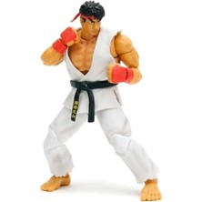 Frefly Store Ryu 15,2 cm Hareketli Figür, Aksesuarlı ve Alternatif Kafa ve Ellerle Ultra Street Fighter Iı: The Final Challengers (2017) Jada 34215 Video Oyunu Modeli