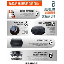 Frefly Store 2022+ Kia Sportage Için Premium Paspas ve Liner, 4.5d Bagaj Havuzu