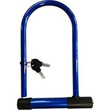 Frefly Store Motosiklet Bisiklet Direksiyon U Kilidi Halat Zincir Çap 18 mm Çelik Hırsız Güvenlik 29 cm