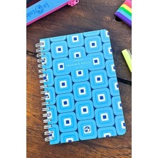 Frefly Store Akademik Ajanda 17X24 cm Spiralli 25/26 Retro