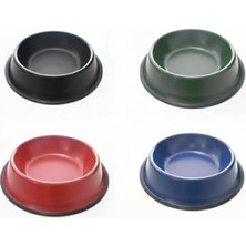 Frefly Store Busstier Kedi Köpek Metal  ve Su Kabı – Renkli, Kaymaz ve Dayanıklı Tasarım (Siyah, 26 Cm)