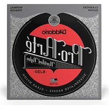 Frefly Store Klasik Gitar Tel Seti, 4/4 Boyut, Rectified Clear Nylon