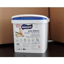 1001 Çok Amaçlı Yüzey Temizlik Havlusu 250'LIK Kova – Beyaz Sabun Kokulu