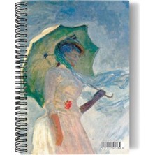 Frefly Store A5 Boyutunda Spiralli Çizgisiz Defter, 100 Sayfa