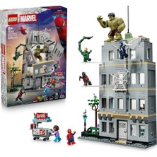 Frefly Store LEGO Marvel Örümcek Adam ve Hulk’ın Destansı Çarpışması 76350 | 8 Yaş ve Üzeri Kız ve Erkek Çocuklar Için 6 Karakter Içeren Oyuncak Yapım Seti, Süper Kahraman Hediye Fikri (534 Parça)