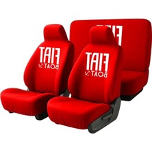 Frefly Store Fiat Fiorino Uyumlu Konforlu Oto Koltuk Kılıfı Kırmızı