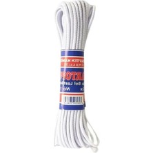 Frefly Store Esnek Beyaz Bel Lastiği - 10 Metre, 0.5 cm Kalınlık