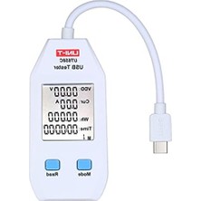 Frefly Store LCD USB Güç Ölçer, Dijital Volt Amper Test Cihazı, Kullanım Kolaylığı