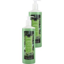 1001 Jungle Rainburst Adaçayı ve Sandal Ağacı Kokulu Erkek Saç ve Vücut Şampuanı 720 Ml. Ikili S