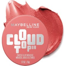 Frefly Store Maybelline New York Cloudtopia Köpük Dokulu Mat Allık 09 Dreamy Dawn