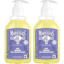 Frefly Store Le Petit Marseillais El Yıkama Jeli Saf Sabun ve Lavanta ile (300 Ml) 2li Paket