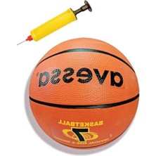 Frefly Store Basketbol Topu, Tek Ebat ve Pompalı Tasarım ile