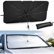 Frefly Store Uv Işınlarına Dayanıklı Katlanabilir Oto Ön Cam Güneşliği - 140X79 cm