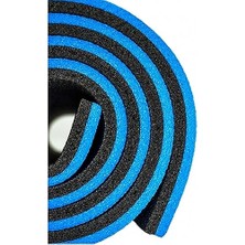 Frefly Store 16 mm Pilates Nderi - 180X60 cm Kalın Yo ve Egzersiz Matı, Kaymaz ve Yumuşak Yüzey, Taşınabilir ve Dayanıklı Spor Matı, Mavi