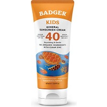 Frefly Store Badger Clear Zinc Çocuk Güneş Kremi SPF40 87 ml