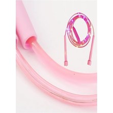 Frefly Store Işıklı Pembe Atlama Ipi, Eğlenceli ve Dayanıklı Tasarım