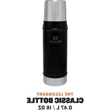 Frefly Store Vakumlu Çelik Termos - 0.47 Litre Mat Siyah