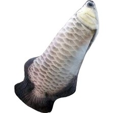 Frefly Store Gümüş Arowana Şekilli 40 cm Peluş Oyuncak