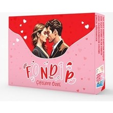 Frefly Store Fondip Çiftlere Özel Içki Oyunu, 165 Kartlı Romantik ve Cesur Kart Oyunu, +18 Yaş
