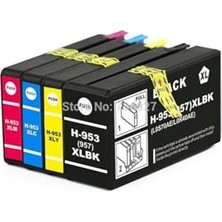 Frefly Store Hp Officejet Pro 7720/7730/7740/8210 Muadil Kartuş 4 Renk 953XL