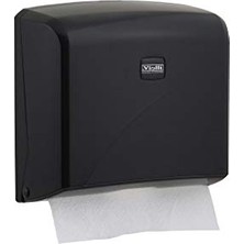Frefly Store K2B Z Katlı Kağıt Havlu Dispenseri Siyah