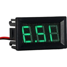 Frefly Store 2 Kablolu 0.36 Inç Voltmetre, DC2.4V-30V Ölçüm Için
