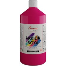 Frefly Store Fuşya Akrilik Boya 1000 gr