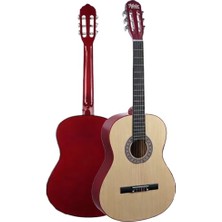 Frefly Store Midex CG-36NT Kaliteli 36 Inç 3/4 Juniur Çocuk Gitarı 8-12 Yaş Arası (Çanta Askı Capo Nota Sticker Pena Metod)