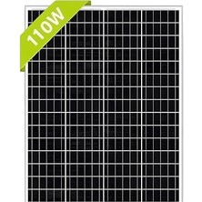 Frefly Store 110W 12V Monokristal Solar Panel