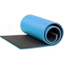 Frefly Store 10 mm Pilates Egzersiz Matı, Çift Taraflı ve Mavi-Siyah