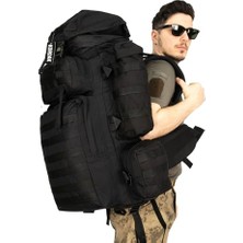 Frefly Store Kordak 110 Litre Askeri Operasyon Çantası, 110 Litre, ASK110LTSIYAHHH, Siyah