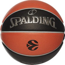 Frefly Store United Sports Unisex – Yetişkin Euroleague Varsity TF-150 Sz7 Top, Siyah/turuncu, 7