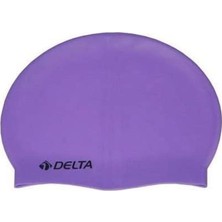 1001 Delta Silikon Bone 25 Adet Yüzücü Havuz Deniz Bonesi (Düz Renk)
