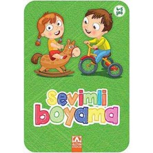 Lisinya Sevimli Boyama - Yeşil