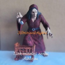 1001 Türk Mitolojisi Serisi Alkarısı 3D Figür