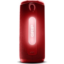 1001 Grip, Bluetooth Hoparlör, Kırmızı, Jbl Pro Ses, Aı Sound Boost, IP68 Su Geçirmez ve Toz Geçirm