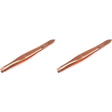 1001 Bronz Düz Dar Ağız Cımbız (2 Paketi)