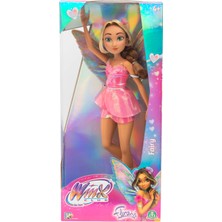 1001 Fairy Doll – Flora With Glitter Wings & Articulated Joints – Magical Fairy Transformation Outfit